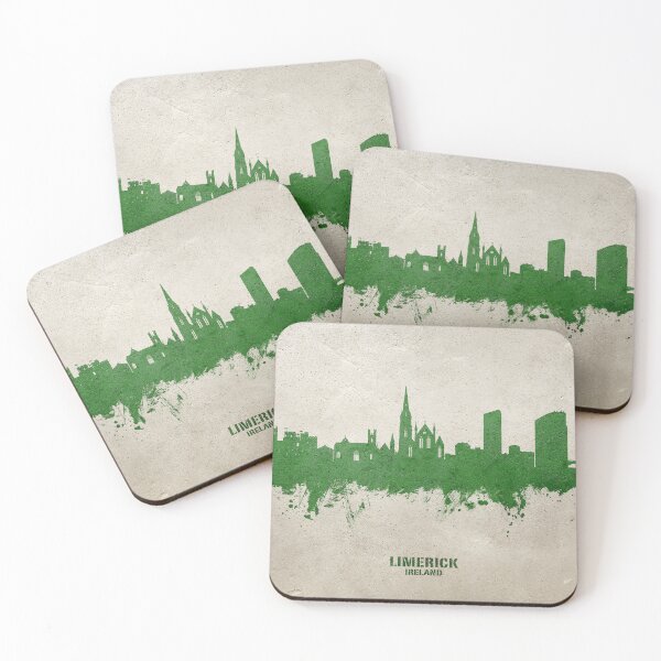 Item preview, Limerick Ireland Skyline designed and sold by ArtPrints.