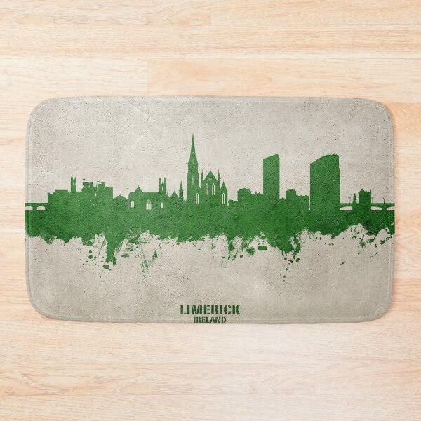 Item preview, Limerick Ireland Skyline designed and sold by ArtPrints.