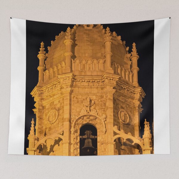 Item preview, Jeronimos Monastery At Night - 9 ©  designed and sold by © Hany G. Jadaa © Prince John Photography.