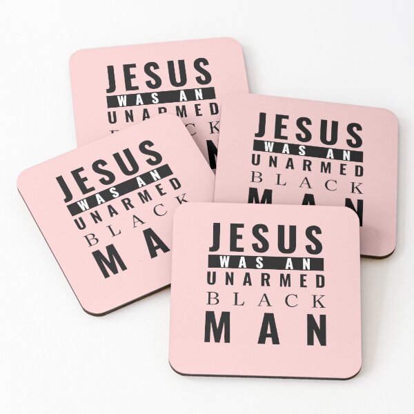 Item preview, JESUS WAN AN UNARMED BLACK MAN designed and sold by Hussain Shirts.