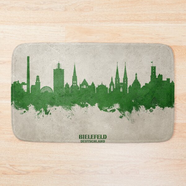 Item preview, Bielefeld Germany Skyline designed and sold by ArtPrints.