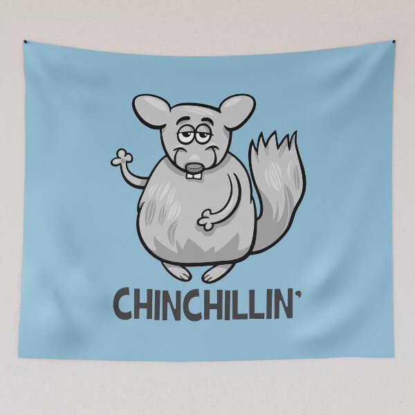 Item preview, Cool chinchilla chinchillin designed and sold by crazycollective.