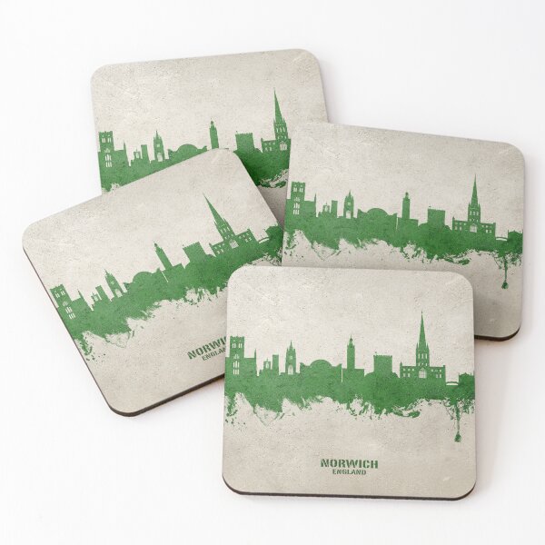 Item preview, Norwich England Skyline designed and sold by ArtPrints.