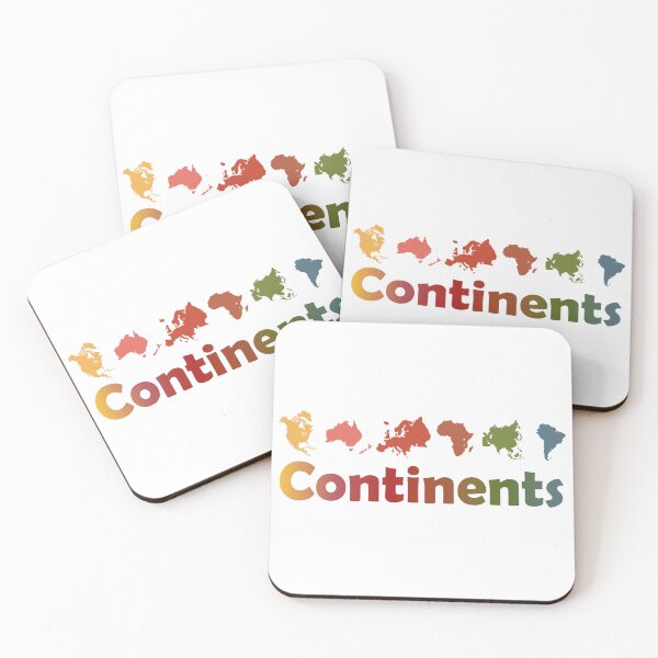 Item preview, World Continents designed and sold by NiceShirtY.