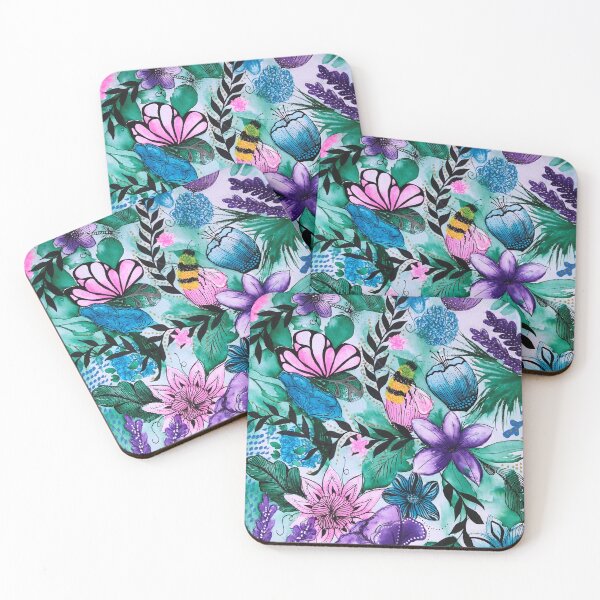 Item preview, Garden Impressions | Watercolour and Ink designed and sold by Misfit-Prints.