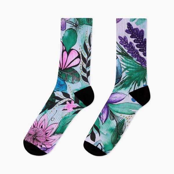 Item preview, Garden Impressions | Watercolour and Ink designed and sold by Misfit-Prints.