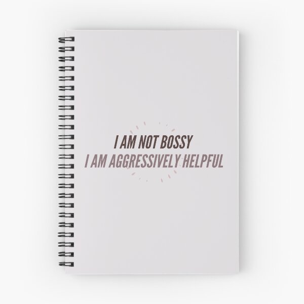 Item preview, I Am Not Bossy I Am Aggressively Helpful designed and sold by Levated.