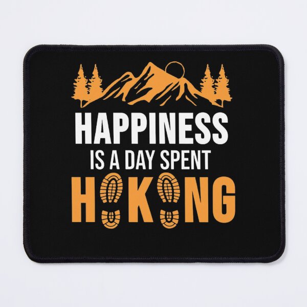 Item preview, Happiness Is A Day Spent Hiking designed and sold by Jackaliofficial.