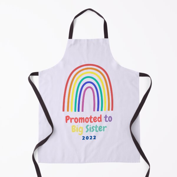 Item preview, Promoted to Big Sister 2022 Rainbow  designed and sold by BlakefourDesign.