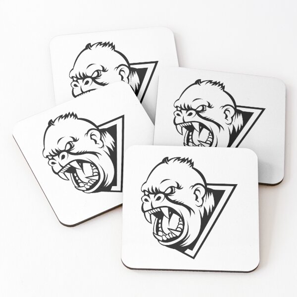 Item preview, Detailed Monochromatic Gorilla designed and sold by W&M Store.