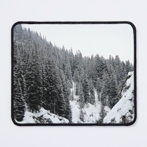 Item preview, Winter Pine Forest at the Mountains with Snow designed and sold by Angela Cini.