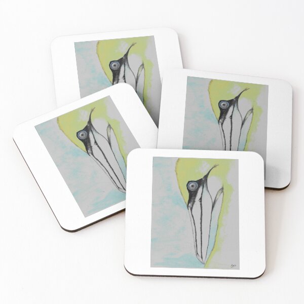 Item preview, Watercolour nature portrait - Northern Gannet designed and sold by dave-elf.