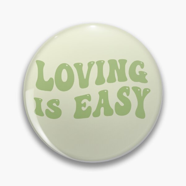 Item preview, loving is easy Sticker designed and sold by Pop-clothes.