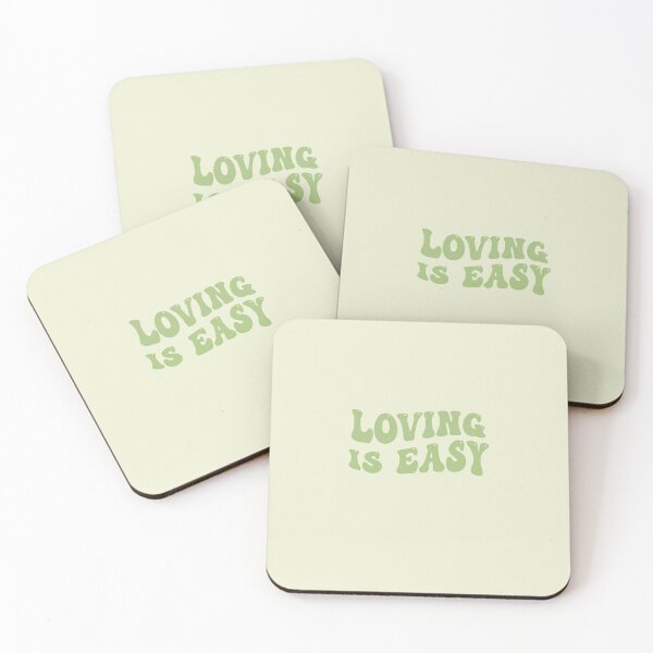 Item preview, loving is easy Sticker designed and sold by Pop-clothes.