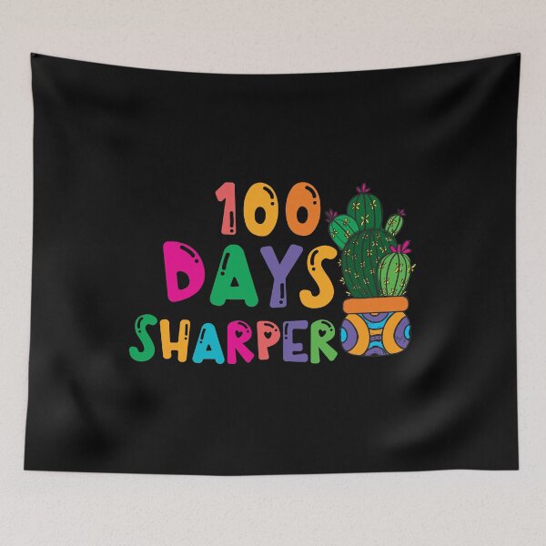 Item preview, 100 Days Sharper Shirt, 100 days sharper, 100th day of school, 100 days smarter, 100 days brighter designed and sold by plussorn.