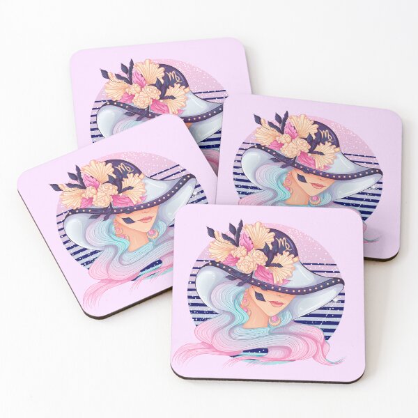Item preview, astrología signo virgo mujer - signo zodiacal virgo designed and sold by astroful.