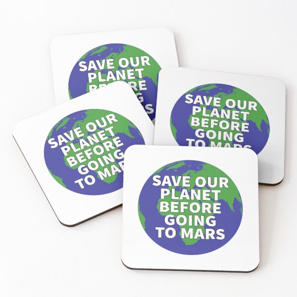 Item preview, Save our planet before going to mars - SAVE PLANET SAVE LIVES designed and sold by GaterStitch.