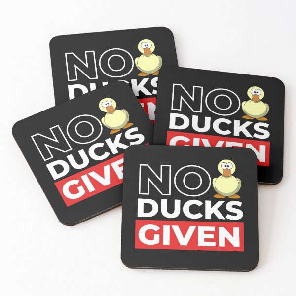 Item preview, No Ducks Given - Funny Yellow Duck Sarcastic Curse Word Saying Quote for Adults designed and sold by JoyTop.