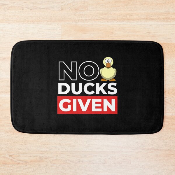 Item preview, No Ducks Given - Funny Yellow Duck Sarcastic Curse Word Saying Quote for Adults designed and sold by JoyTop.