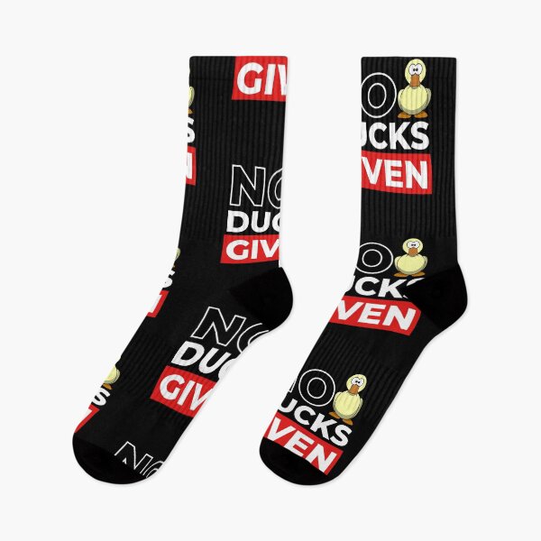 Item preview, No Ducks Given - Funny Yellow Duck Sarcastic Curse Word Saying Quote for Adults designed and sold by JoyTop.