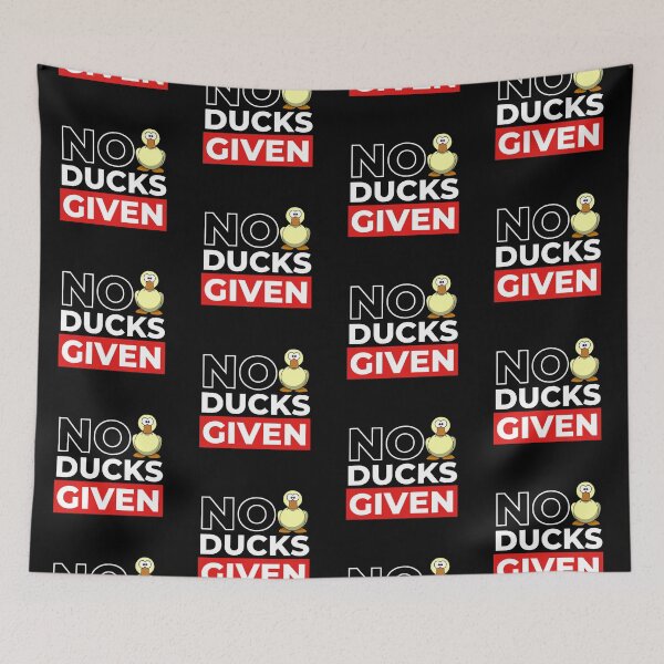 Item preview, No Ducks Given - Funny Yellow Duck Sarcastic Curse Word Saying Quote for Adults designed and sold by JoyTop.