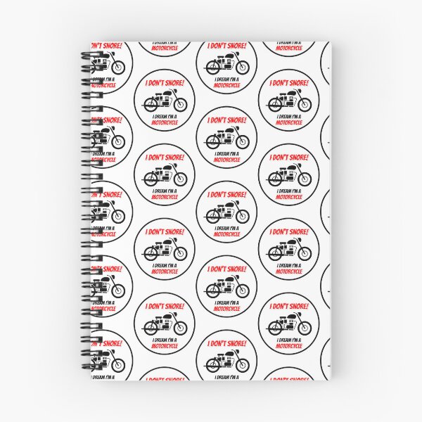 Item preview, I Don't Snore, I Dream I'm a Motorcycle designed and sold by WHATDACHEAP.
