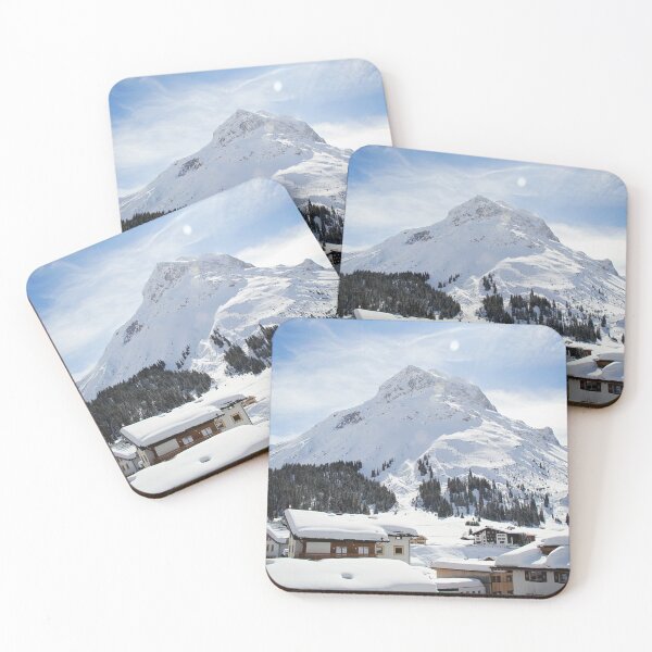 Item preview, Beautiful Sunny Day in Austrian Ski Resort Lech designed and sold by Angela Cini.