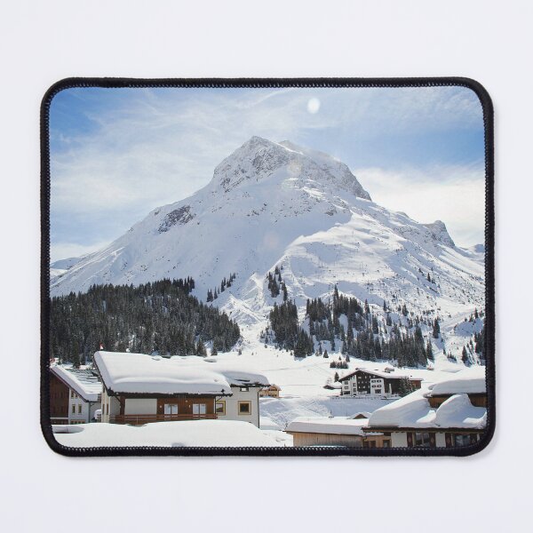 Item preview, Beautiful Sunny Day in Austrian Ski Resort Lech designed and sold by Angela Cini.