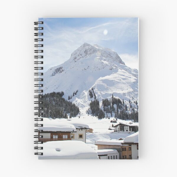 Item preview, Beautiful Sunny Day in Austrian Ski Resort Lech designed and sold by Angela Cini.