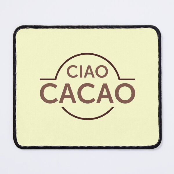 Item preview, Ciao Cacao, a way of saying bye-bye. designed and sold by AlfabetDesign.