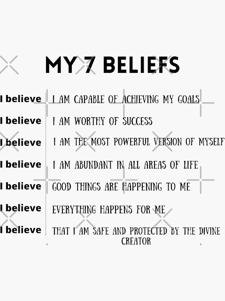 Powerful Manifestation Affirmations Digital Stickers - Payhip