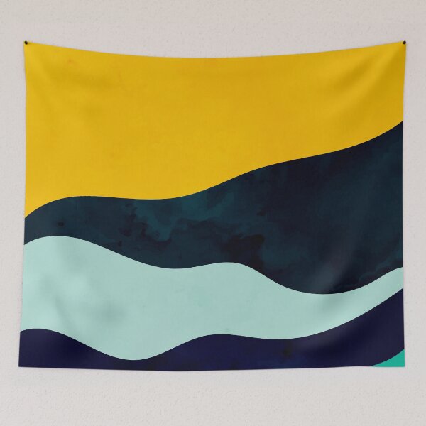 Item preview, Scandi waves paint designed and sold by AlexGolyakov.