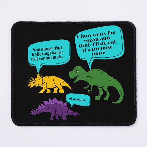 Item preview, Scottish Dinosaurs Vagan TRex designed and sold by DemonicGloom.