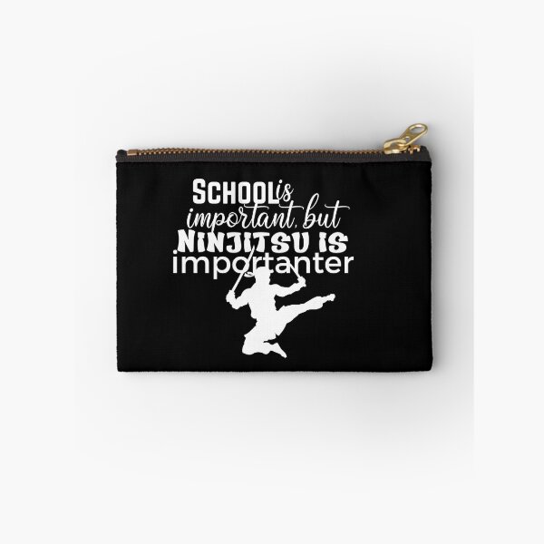 Item preview, School is important but Ninjitsu is Importanter - Day of the Ninja designed and sold by Macspayne.