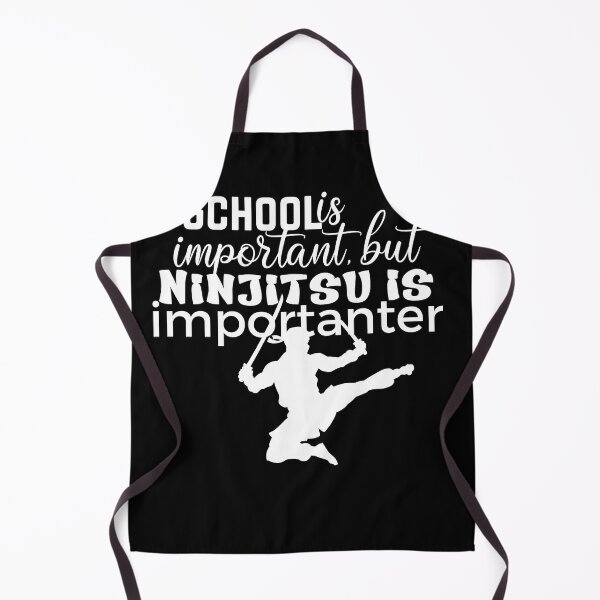 Item preview, School is important but Ninjitsu is Importanter - Day of the Ninja designed and sold by Macspayne.