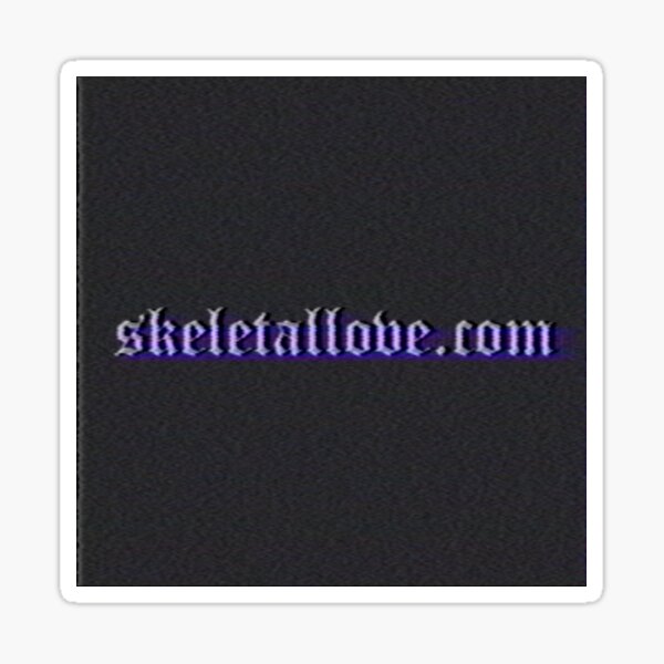 GlitchLogo Sticker