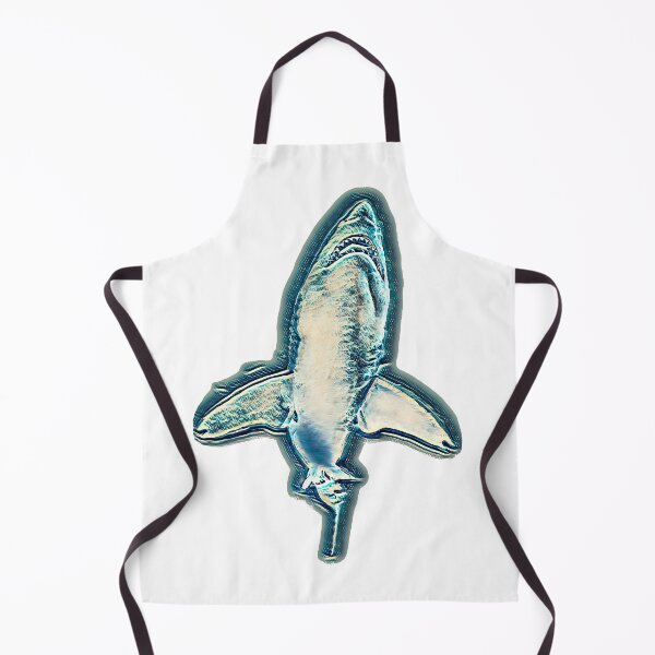 Item preview, Great white shark deadly predator designed and sold by ReachForArt.