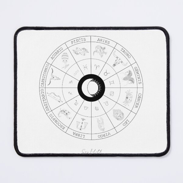 Item preview, zodiac circle designed and sold by SoyLilith.