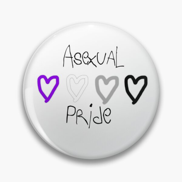 Artikelvorschau, Asexuelle Stolzherzen entworfen und verkauft von TheKryomancer.