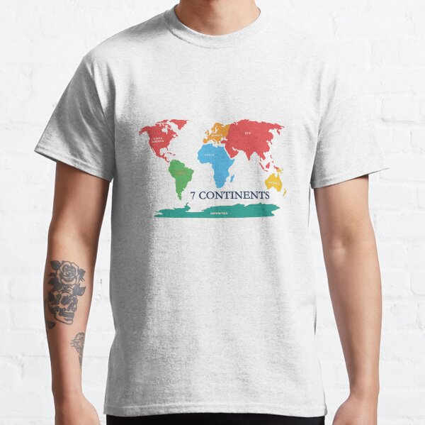 Item preview, Seven Continents designed and sold by NiceShirtY.