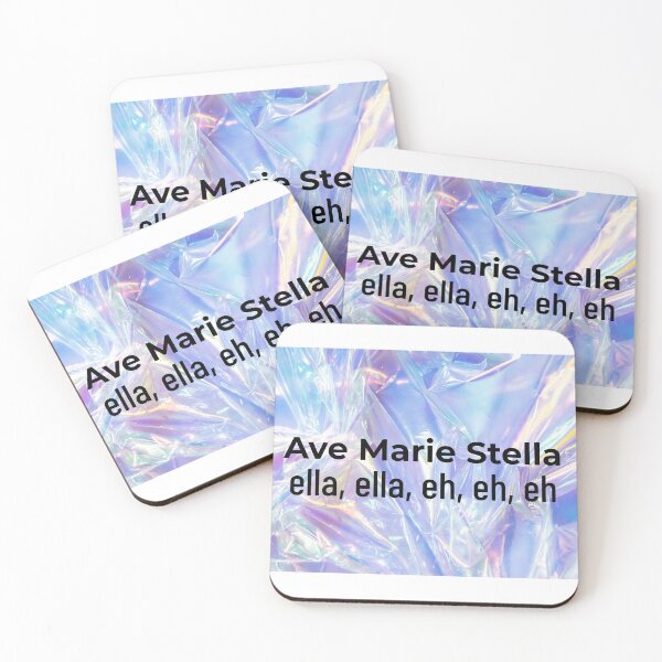 Item preview, Ave Marie Stella ella ella  designed and sold by SundaeSweet.