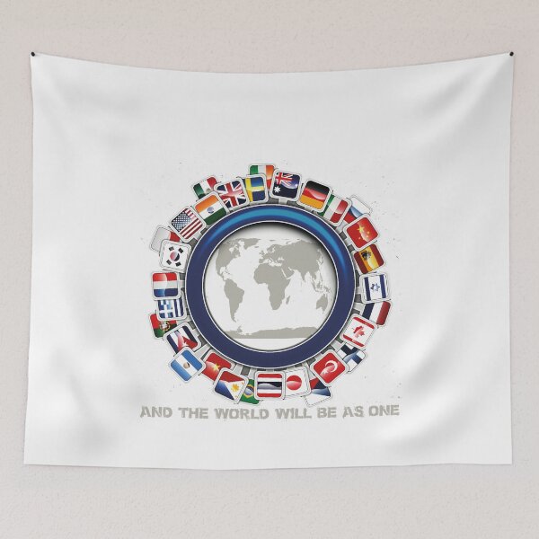 Item preview, And the World will be as one designed and sold by NiceShirtY.