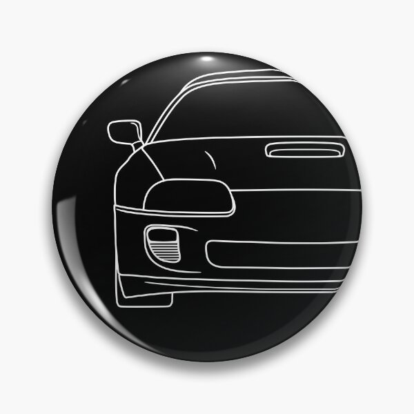 Item preview, Toyota Supra MK4 white lines best car t-shirt design designed and sold by EdimDesign.