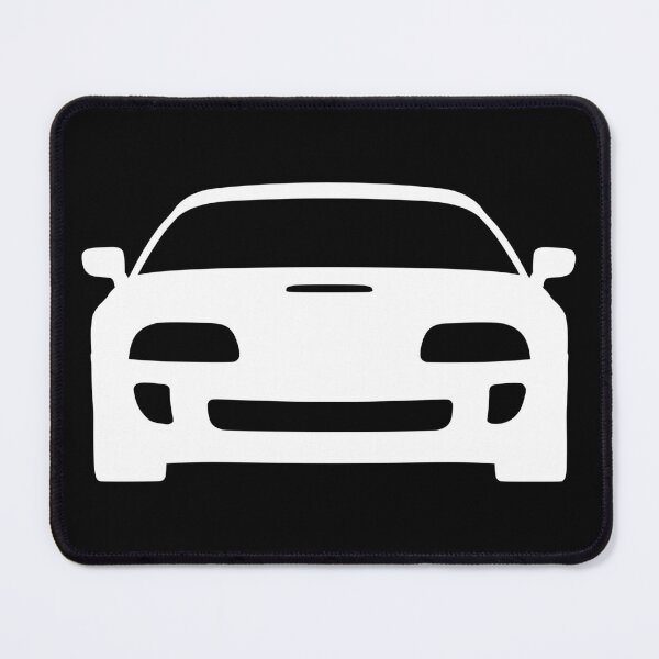 Item preview, Toyota Supra MK4 white sticker best car t-shirt design designed and sold by EdimDesign.