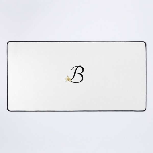 Item preview, letter B , B botanical monogram, B floral monogram designed and sold by SincerelyKate.