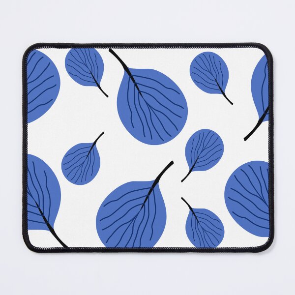 Item preview, Blue leaves pattern designed and sold by Nesro34.