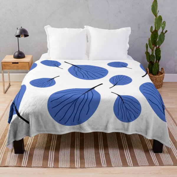 Item preview, Blue leaves pattern designed and sold by Nesro34.