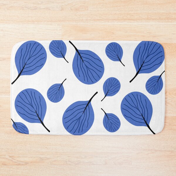 Item preview, Blue leaves pattern designed and sold by Nesro34.