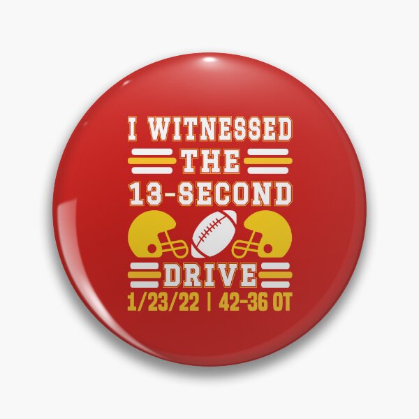 Item preview, I Witnessed The 13 Second Drive | Believe 13 Seconds | Funny Football Quote designed and sold by Estrytee.