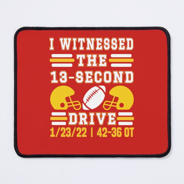 Item preview, I Witnessed The 13 Second Drive | Believe 13 Seconds | Funny Football Quote designed and sold by Estrytee.